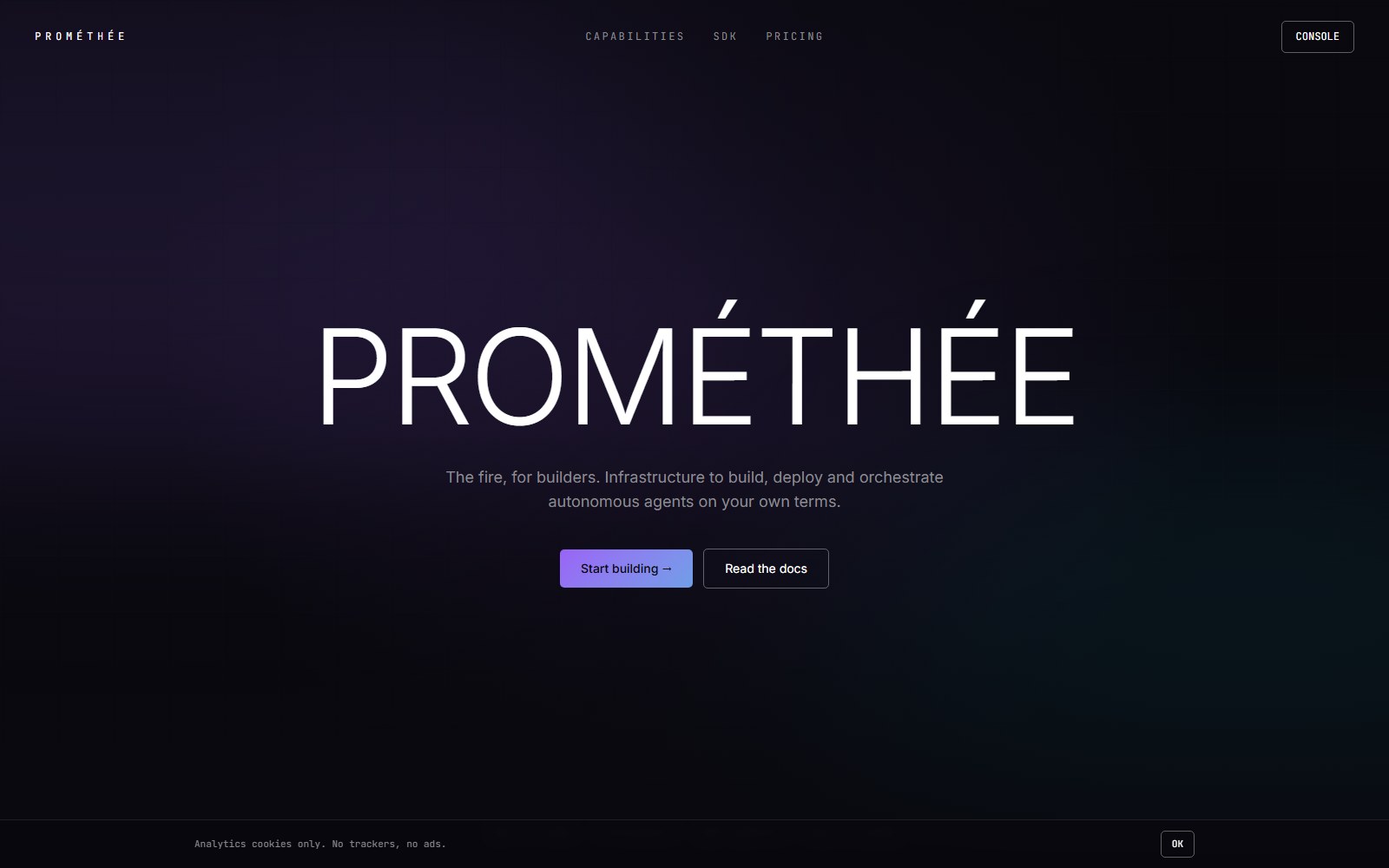 Démo Prométhée